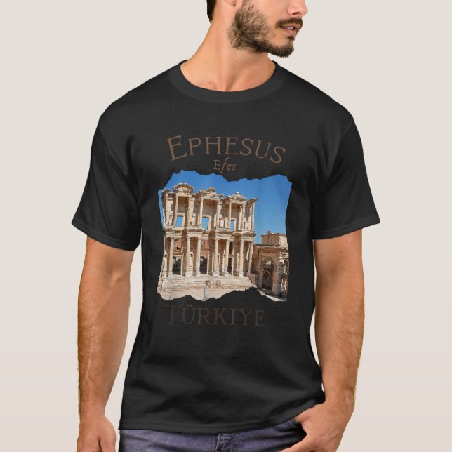 Ephesus Efes Türkei Antike Stadt Ephesus Souven T-Shirt (Vorderseite)