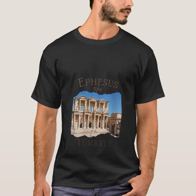 Ephesus Efes Türkei Antike Stadt Ephesus T-Shirt (Vorderseite)