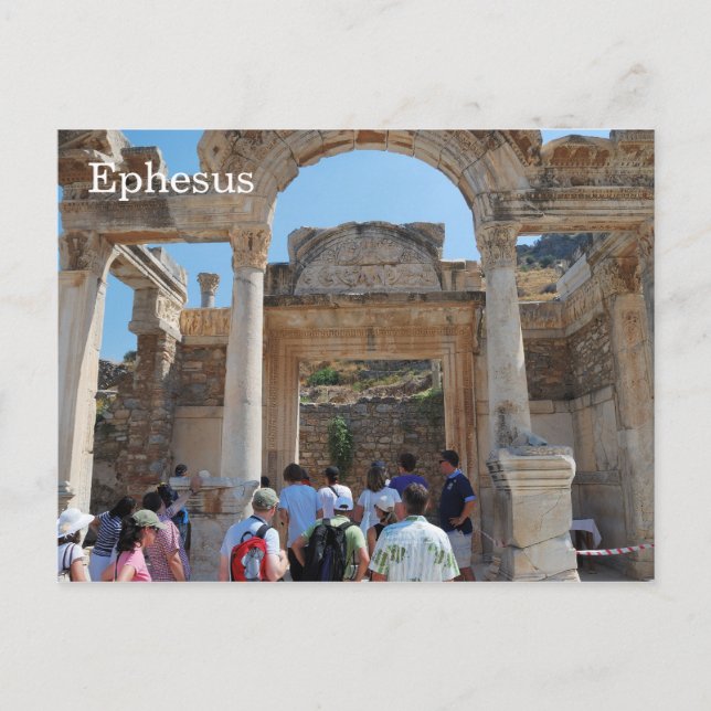 Ephesus, Türkei Postkarte (Vorderseite)