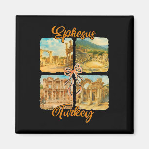 Ephesus Türkei Reisekoquette Ephesus Souvenir Magnet