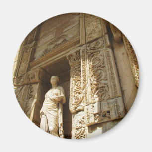 Ephesus Turkey - Celsius-Bibliothek in Ephesus Magnet