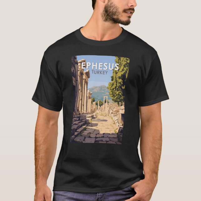 Ephesusurkeyravel Art Vintage family T-Shirt (Vorderseite)