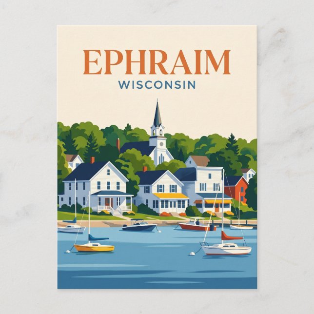 Ephraim USA Postkarte (Vorderseite)