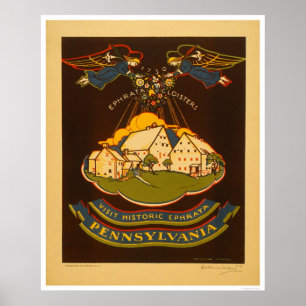 Ephrata Pennsylvania 1938 WPA Poster