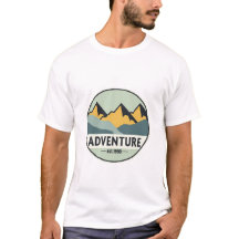 Epic Adventure Awaits - Bold Mountain Graphic T-Sh