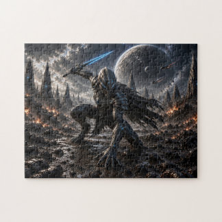 Epic Alien Knight in a Distant Galaxy Puzzle