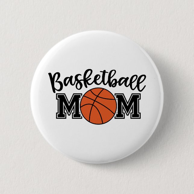 Epic Basketball-Mama Button (Vorderseite)