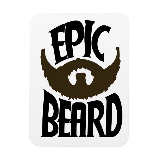 Epic Beard Magnet (Vertikal)