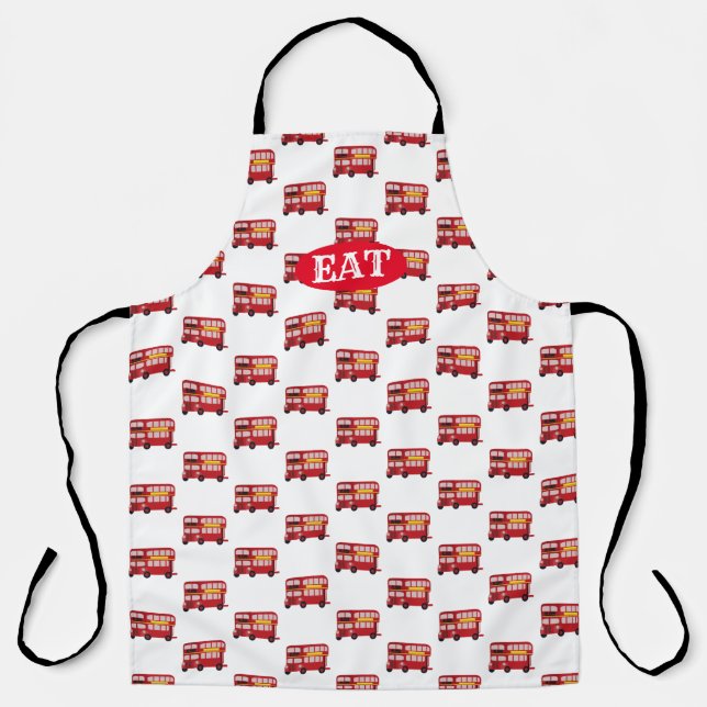 Epic Double Decker London Red Bus Schürze (Vorderseite)