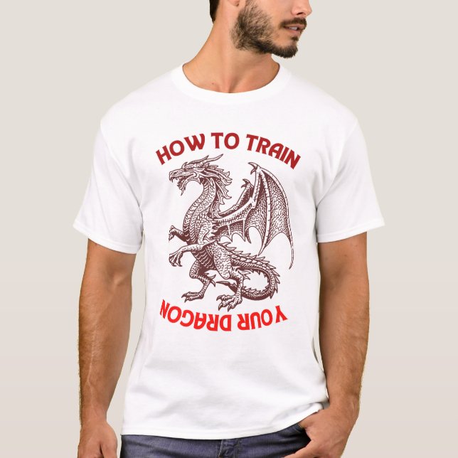  Epic Dragon Rider Fantasy Adventure Tee (Vorderseite)
