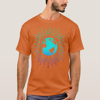 Epic Earth Zeichnend T-Shirt