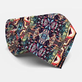 Epic Fantasy Satin Foulard Krawatte