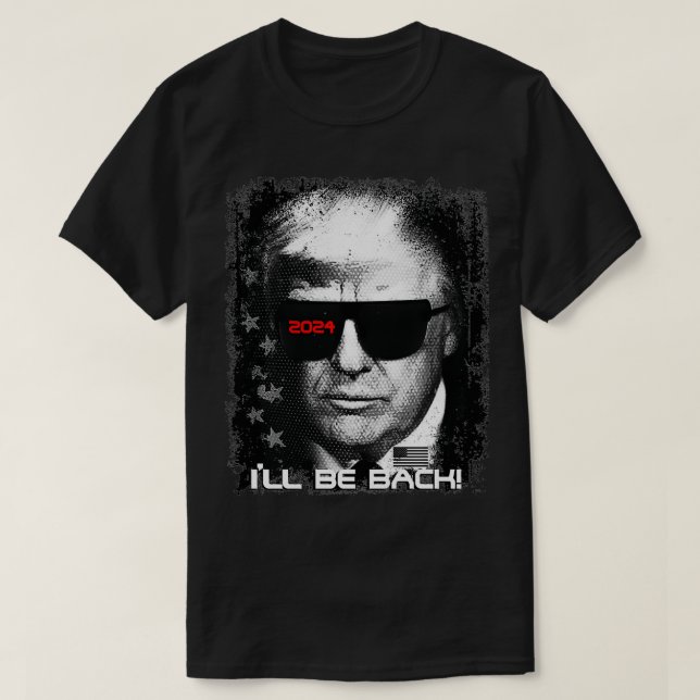 Epic Funny Trump 2024 Sonnenbrille Ich werde zurüc T-Shirt (Design vorne)