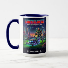 Epic Galactic Garden Hero Sci Fi Parody Tasse