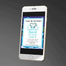 Epic Gamer Happy 8. Geburtstag Einladen Critical H