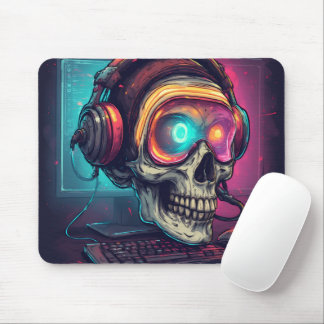 Epic Gamer Skull Mouse Pad Mousepad