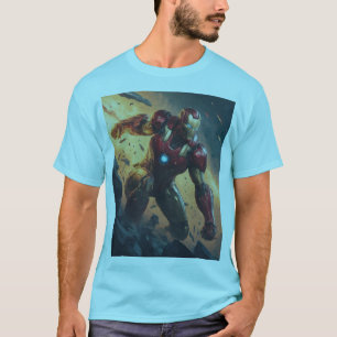Epic Heroes Battle Design T-Shirt