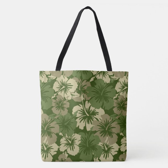 Epic Hibiskus Hawaiian Floral Aloha Beach Bag (Vorderseite)