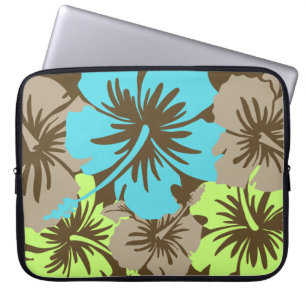 Epic Hibiskus Hawaiian Neoprene Wetsuit Laptopschutzhülle