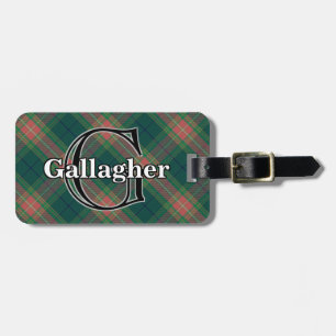 Epic Ireland Clan Gallagher Tartan Gepäckanhänger