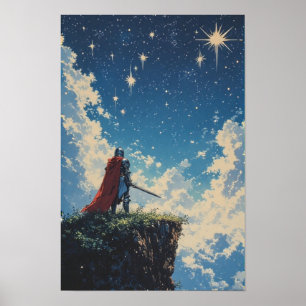 Epic Knight Poster