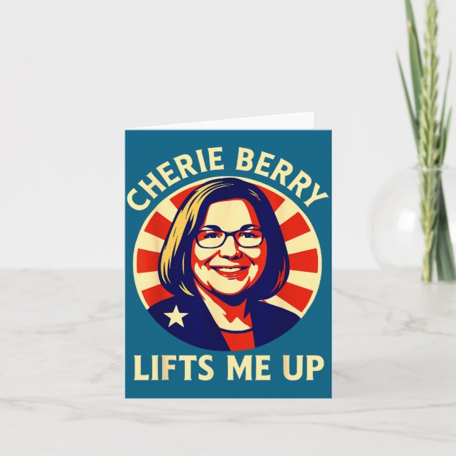 Epic Lifts Berry Elevator Cherie Poster Up Me NC Karte (Vorderseite)