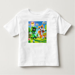 "Epic Minecraft Inspiriert Kleinkind T - Shirt Kat