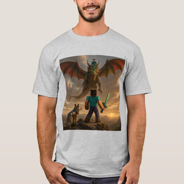 Epic Minecraft-Inspiriert T - Shirt | Minecraft (Vorderseite)