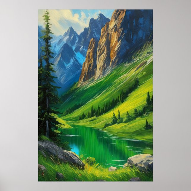 Epic Panorama, Green Valley's Dance Poster (Vorne)