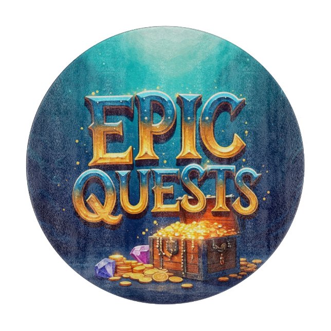 Epic Quests Schneidebrett (Vorderseite)