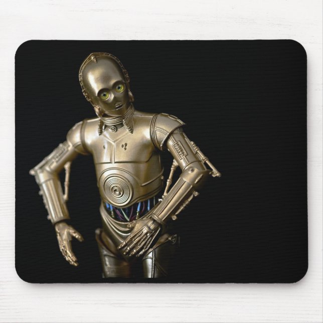 Epic Robot Toy Fotografy Mousepad (Vorne)