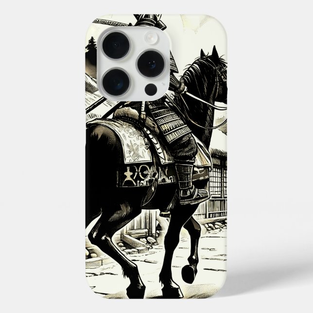 Epic Samurai Rider Manga Art Print Case-Mate iPhone Hülle (Rückseite)