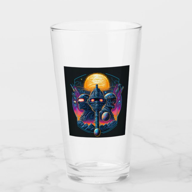 Epic Science Fiction Glass Tumbler (Vorderseite)