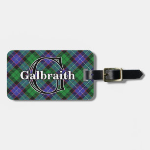 Epic Scotland Clan Galbraith Tartan Gepäckanhänger