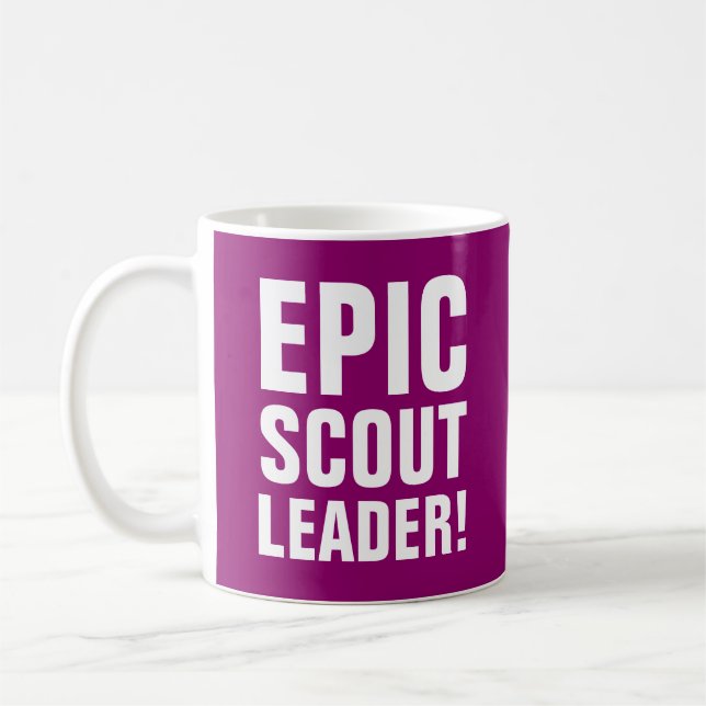 Epic Scout Leader Kaffeetasse (Links)