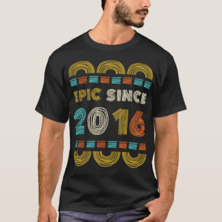 Epic Seit 2016 Geburtstagsgeschenk Familie BbayGif T-Shirt