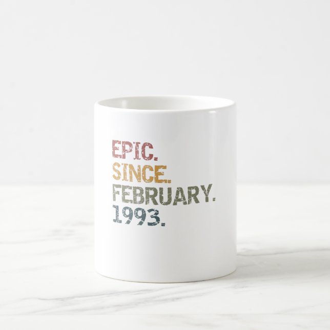Epic seit Februar 1993 Kaffeetasse (Mittel)