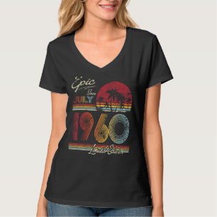 Epic Seit Juli 1960 62 Jahre 62. Geburtstag T-Shirt