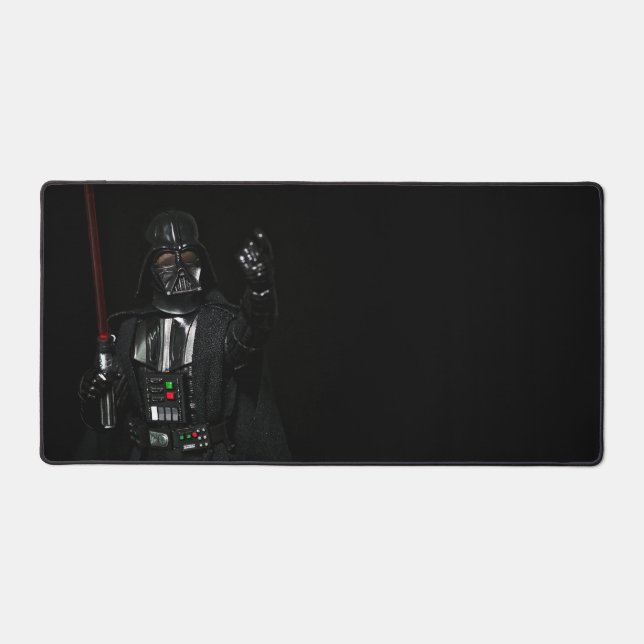 Epic Super Villian Toy Fotografy Gaming Schreibtischunterlage (Vorderseite)