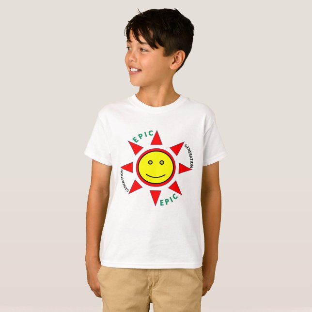 EPIC-T - Shirt für Jungen (Vorne ganz)