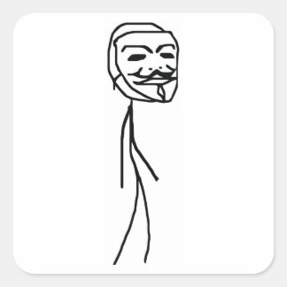 Epic Versag Typ Rectangle Stickers