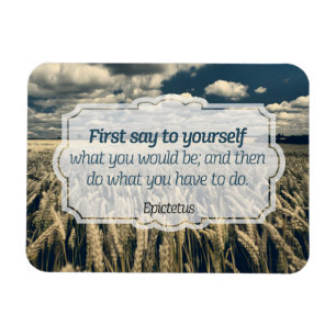 Epictetus "Do it" Flexible Inspiration Magnet