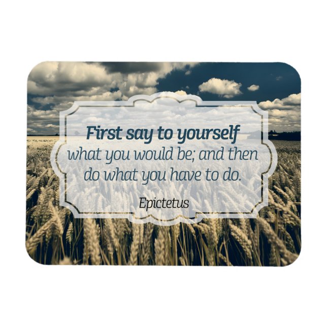 Epictetus "Do it" Flexible Inspiration Magnet (Horizontal)