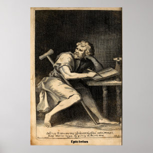 Epictetus / Griechischer Philosoph / Poster