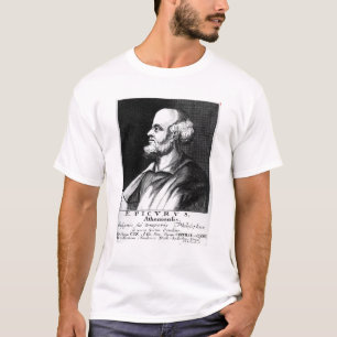 Epicurus, graviert von Johann Fredrich Schmidt T-Shirt