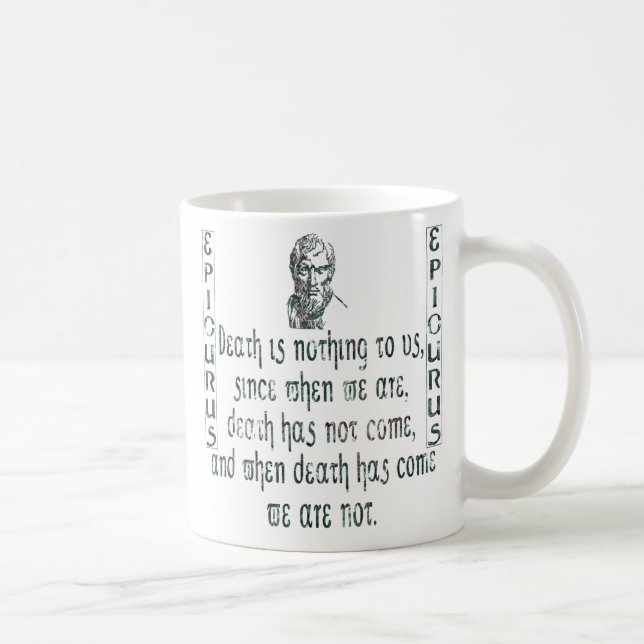Epicurus Kaffeetasse (Rechts)
