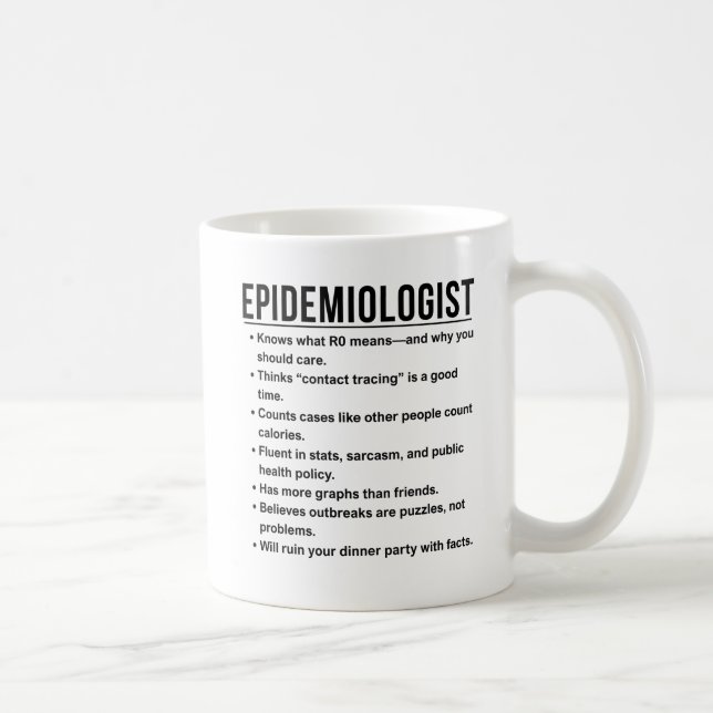 Epidemiologe Kaffeetasse (Rechts)