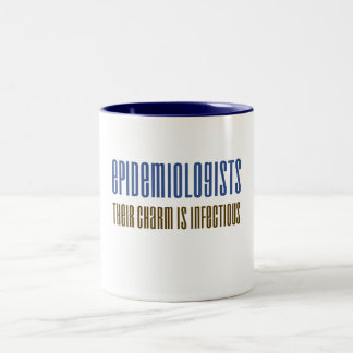 Epidemiologen-Charme Zweifarbige Tasse