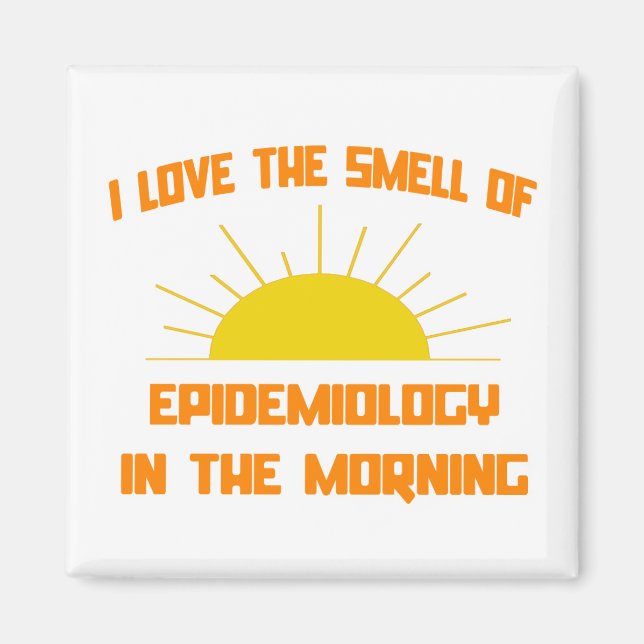 Epidemiologie am Morgen Magnet (Vorne)