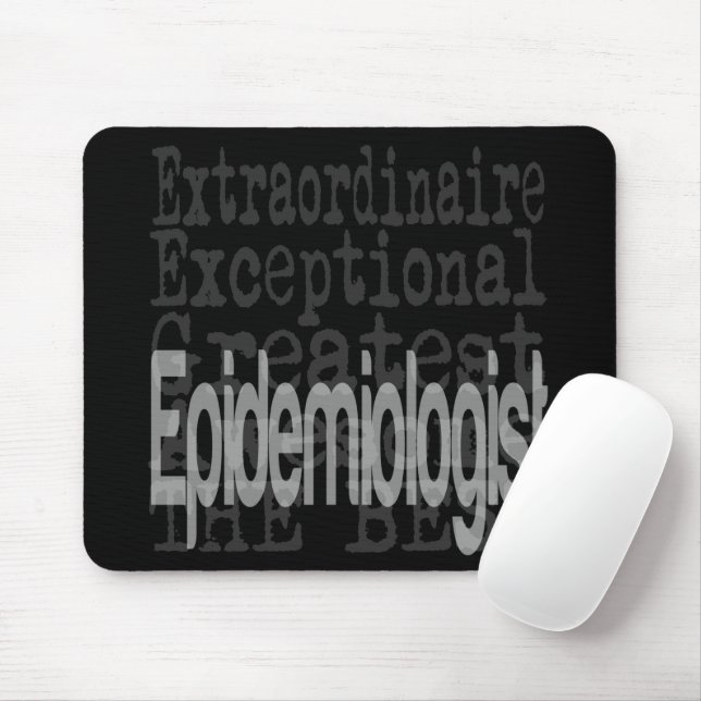 Epidemiologin Extraordinaire Mouse Pad Mousepad (Mit Mouse)